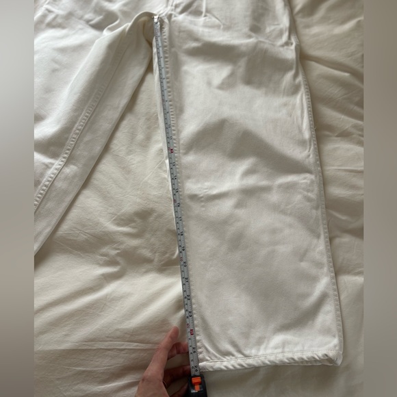 Jesse Kamm California Wide white denim size 2. - Picture 10 of 13